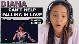 Diana Ankudinova - Can't Help Falling In love | REACTION!!