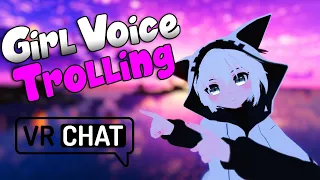 Girl Voice Trolling On VRChat :)