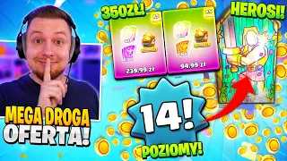 NAJDROŻSZA oferta za 350ZŁ i HEROSI w Clash Royale! 👑 (14 LEVELE!)