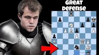 Carlsen's Defensive Mastery Sparking Offensive Surge | The Bison Chess