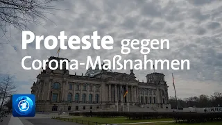 Proteste gegen „Corona-Notbremse“