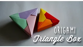 Origami Triangle Box