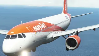 Fenix A320 - windy RNAV approach windy Madeira 05 (LPMA)