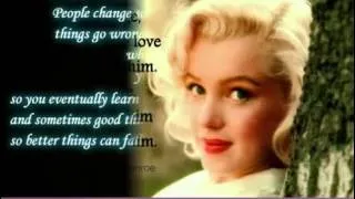 Marilyn Monroe Love Quotes -  Inspirational Quotes by Marilyn Monroe