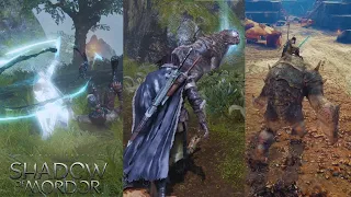 Talion,s special powers & brutal combat with team beasts killed Orcs - Shadow of Mordor