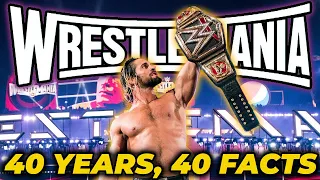40 Fascinating WWE Facts From EVERY WrestleMania