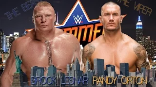 Brock Lesnar vs Randy Orton promo Summerslam 2016 HD