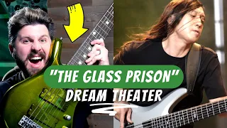 Bass Teacher REACTS | Dream Theater "The Glass Prison" | JOHN MYUNG is THE 6-String Bass GURU!