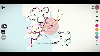 Mini Metro | Daily Gameplay | TOP 5% | TOP 200 WORLDWIDE | Mumbai - Normal | 4-Feb-24