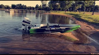 10ft w/ Johnson 75hp Stinger