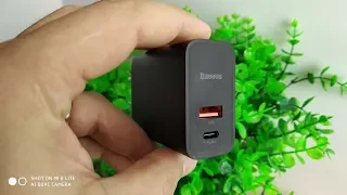 Baseus Quick Charge 4.0 ► зарядка для Redmi Note 7 / 30W PD 5V 5A