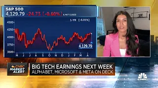 What to expect from big tech earnings next week