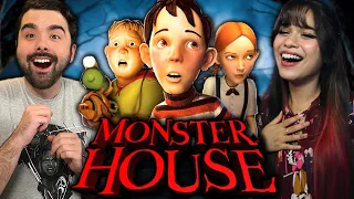 SO IT'S A GIRL HOUSE!! Monster House Movie Reaction FIRST TIME WATCHING!