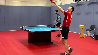 Funny Table Tennis Serve Fail - Even the pros makes them! Timo Boll + Dimitrij Ovtcharov at DTTZ