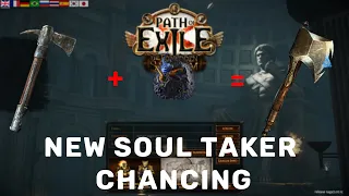 [PoE 3.20] Sanctum Gambling - 😑 Siege Axe into Soul Taker 😑