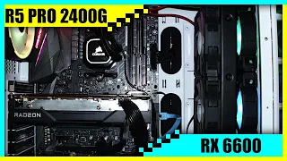 Ryzen 5 PRO 2400G + RX 6600 Gaming PC in 2022 | Tested in 7 Games