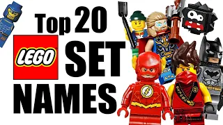 Top 20 LEGO Set Names!