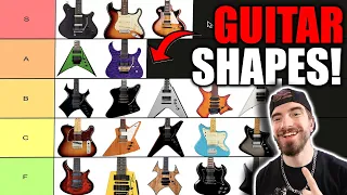 GUITAR SHAPES TIER RANKING!