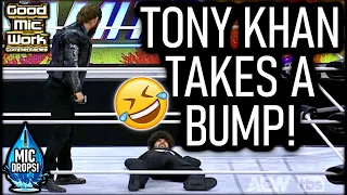 Tony Khan TAKES A BUMP! | Jack Perry & The Elite Attack Tony Khan On AEW Dynamite