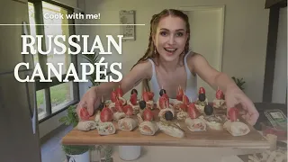 EASY TO MAKE RUSSIAN CANAPÉS
