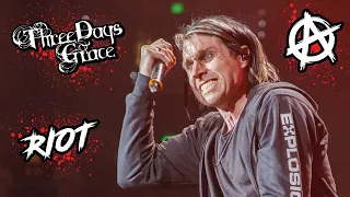 THREE DAYS GRACE PERFORMING "RIOT" AT AMALIE ARENA!! | 98ROCKFEST | (4K)