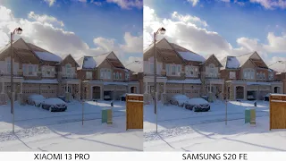 Xiaomi 13 Pro Vs Samsung S20 FE | Camera Test