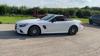 Mercedes SL400 AMG line white 2020 for sale @Auto 2000 Epping