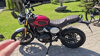 iAuto testē motociklu Triumph Scrambler 400X ar 39Zs un 400 CM3 par 6 690 eur