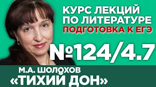 М.А. Шолохов «Тихий Дон» (книга четвертая, содержательный анализ) | Лекция №124/4.7