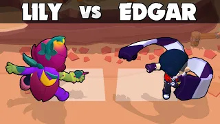 LILY vs EDGAR ⭐ Brawl Stars