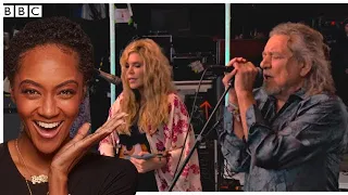 FIRST TIME REACTING TO | "When the Levee Breaks" Robert Plant & Alison Krauss