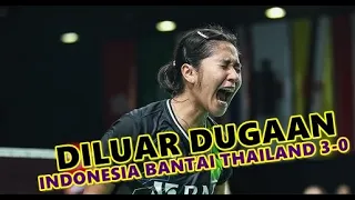 🔴DILUAR DUGAAN !! Indonesia Bantai Thailand 3-0 | Thomas & Uber Cup 2024 Siaran BWF LIVESCORE