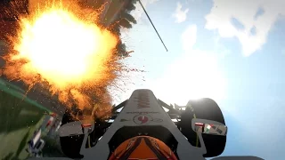 F1 2013 - Outside The Track Glitch at Imola