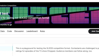 ML Monday live screencast: Predicting Chopped ratings in R