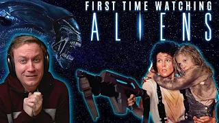 Is Aliens (1986) the BEST SEQUEL EVER? | *First Time Watching*  Movie Reaction & Commentary