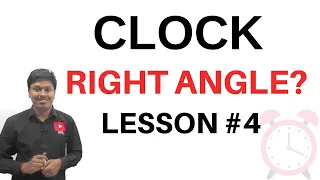 CLOCK Lesson-4 || Quantitative Aptitude || Hands be Right Angle?