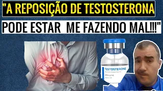 Sinais que o corpo dá de que a REPOSIÇÃO DE TESTOSTERONA pode estar fazendo mal para você!!!