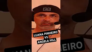 Luana Pinheiro vs Angela Hill REACTION #UFC