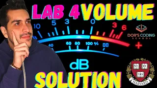 LAB 4: VOLUME | SOLUTION (CS50)