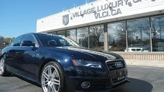 2010 Audi A4 [S-Line] in review - Village Luxury Cars Toronto