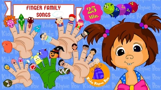 Finger Family Song - Mega Finger Family Collection | Nursery Rhymes | Kids Rhyme Box