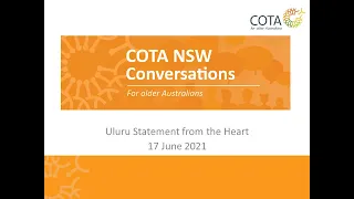 Uluru Statement from the Heart Webinar