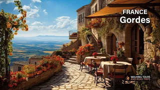 Gordes France - French Village Tour - Most Beautiful Villages in France - 4k video