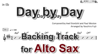 Day by Day - Backing Track with Sheet Music for Alto Sax