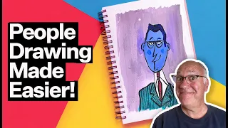 Try this easy, fun way to draw people.