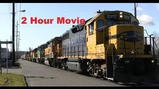 HD Freight Train Movie (over two hours)