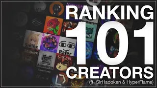 Ranking 101 Geometry Dash Creators of 2.1 (ft. SirHadoken & HyperFlame)