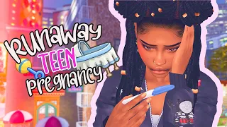 *NEW* PREGNANT & HOMELESS? | 🤰🏾 RUNAWAY TEEN PREGNANCY CHALLENGE: #1 🤰🏾 | The Sims 4 LP