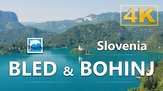 Bled & Bohinj lakes, Slovenia ► Travel Video, 4K ► Travel in Slovenia #TouchOfWorld