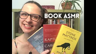 ASMR Favorite Books Soft Spoken Ramble | Tapping • Tracing • Page Turning •  Reading • Book Sounds